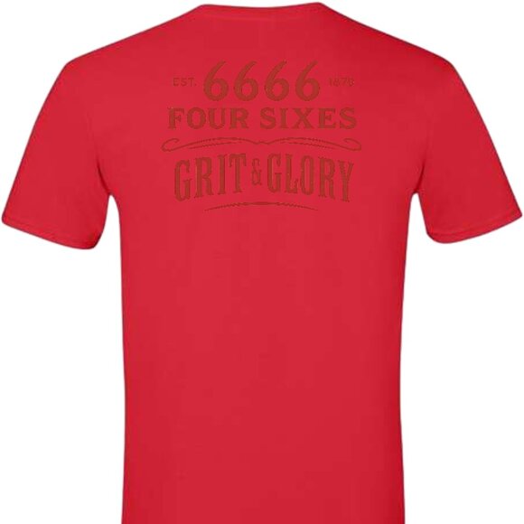 Four Sixes Ranch Grit And Glory Short Sleeve T-Shirt - Picture 10 of 14